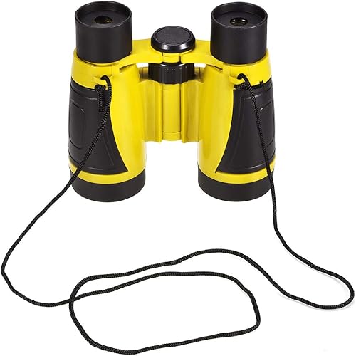 Miniatura 6 de uxcell Prismáticos 5X30 Compactos Plegables Binoculares a prueba de golpes Rojo con Correa para el Cuello para Avistamiento de Aves Senderismo