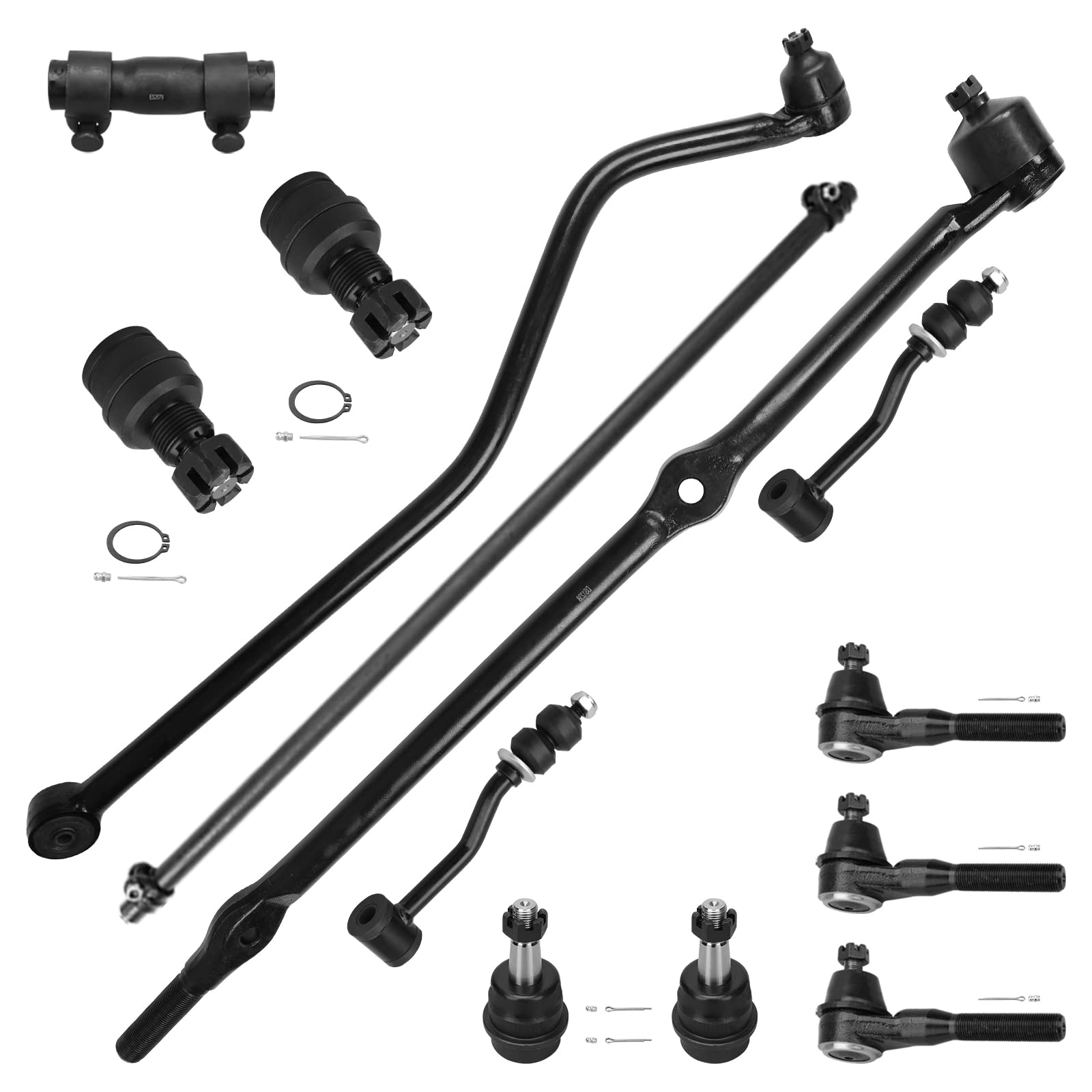 Amazon.com: 13pc - Front Suspension Kit for Jeep Comanche