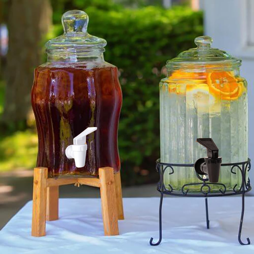 4Piezas Llave de Agua de Plástico Reutilizables para Grifo De Plástico Grifo Dispensador para Dispensar Té Vino Agua Jugo y Otras Bebidas