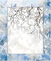 Vista 44 de Lindos marcos de fotos de margaritas de 4 x 6 pulgadas, marcos de fotos de madera con margaritas de flores, marco de fotos de escritorio pequeño