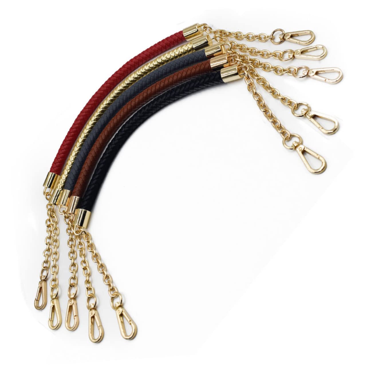 TEHAUX 3piezas De Bolso De Pu Hebilla Metálica Reemplazo Para Tote y Accesorio De Mano Para Mujer Azul