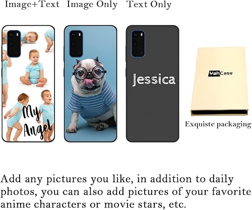 Miniatura 2 de Funda personalizada para teléfono Galaxy S20, funda protectora de TPU suave contra arañazos, color negro