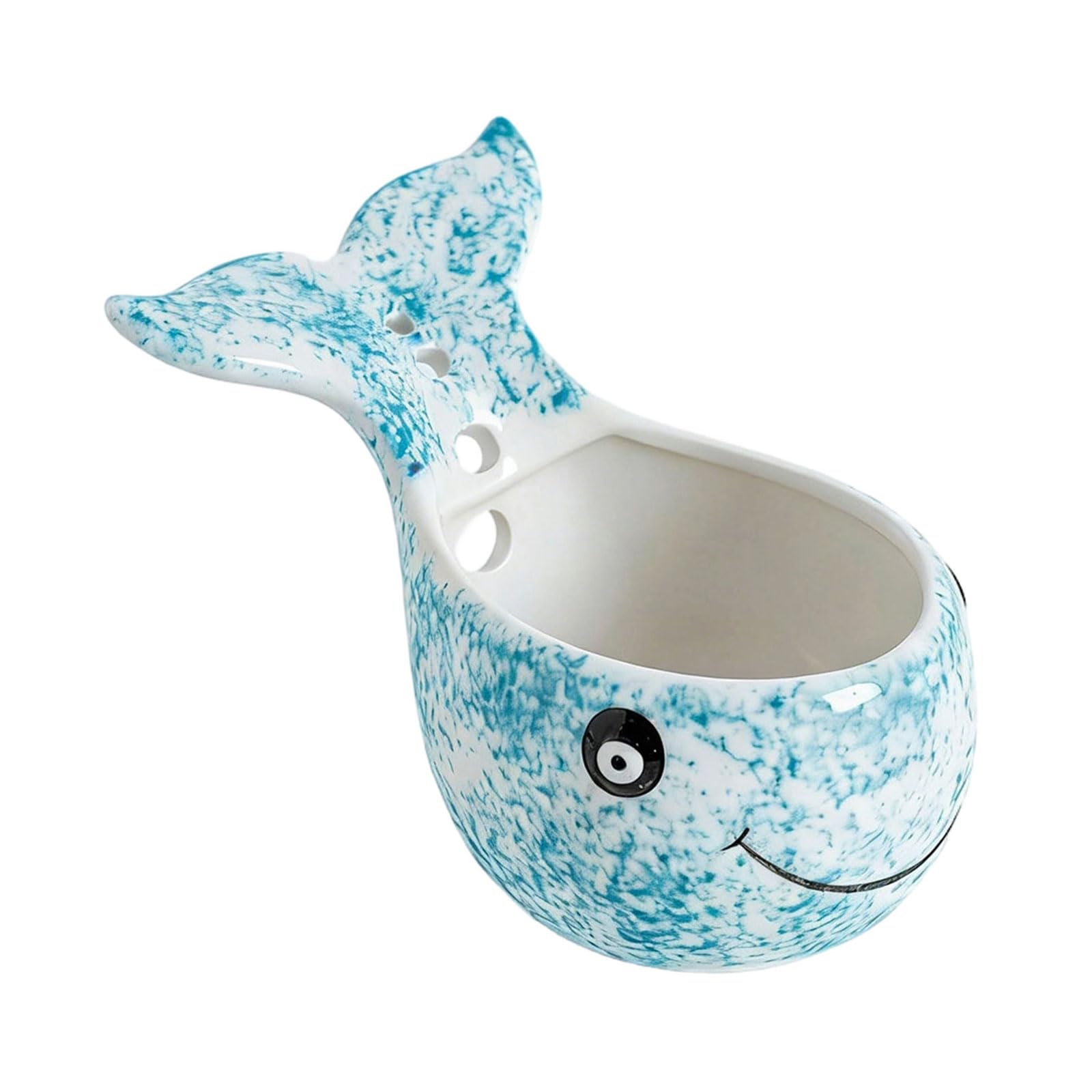 Bol baleine bleue en résine idée cadeau déco originale et utile