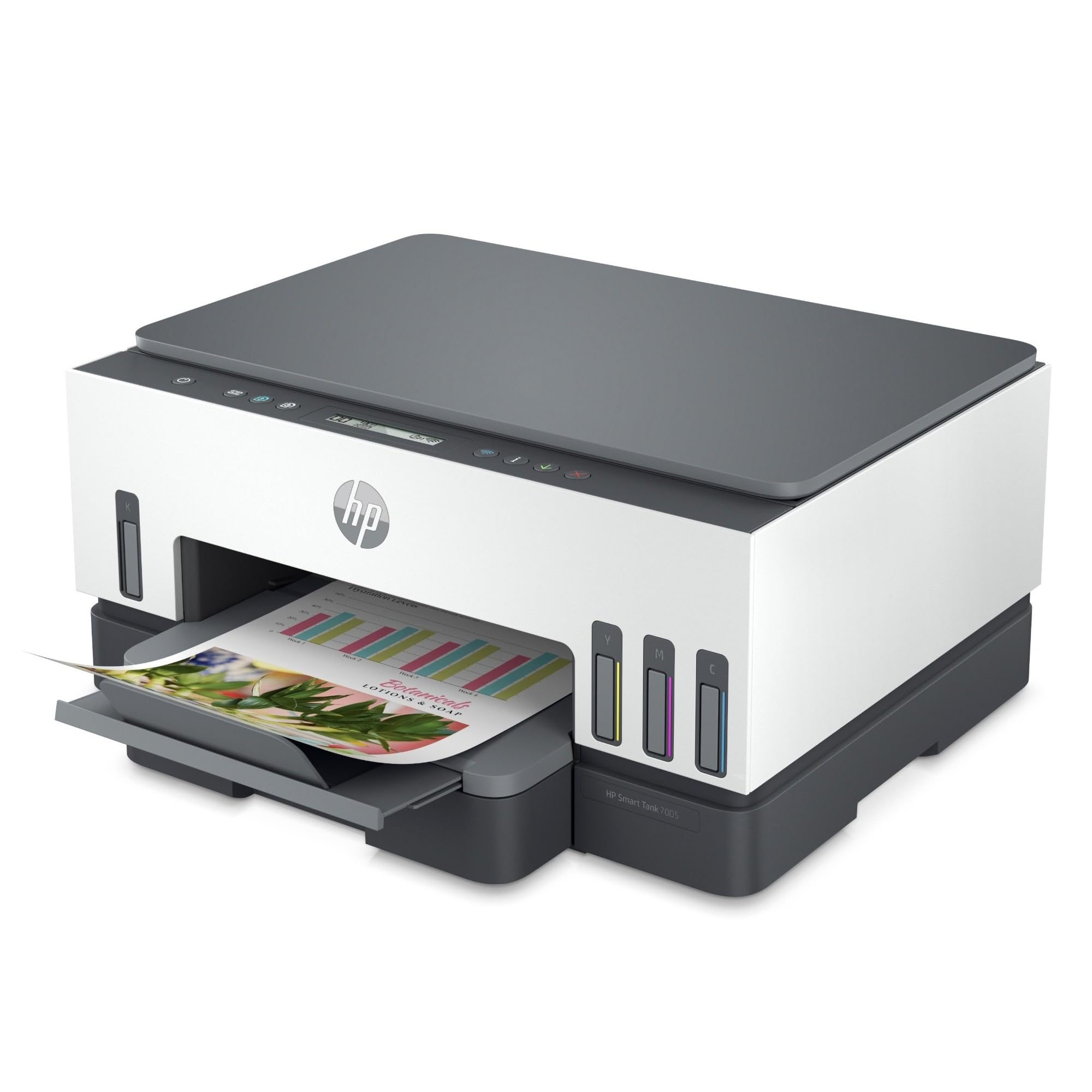 HP Smart Tank Plus 7005 AiO Stampante Serbatoio Ricaricabile Multifunzione a Colori Wi-Fi Fronte e Retro Automatica Bianca