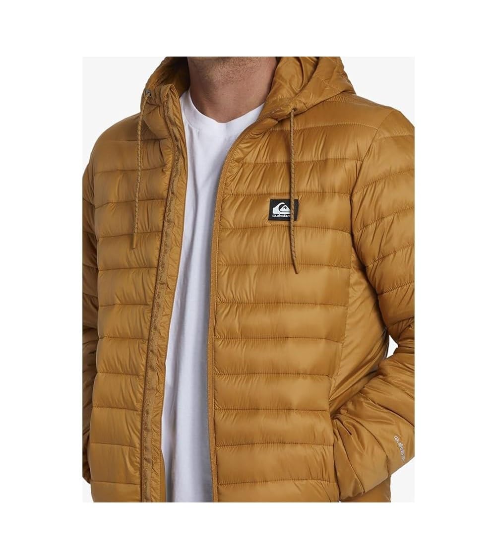 Quiksilver Scaly Hood Herren Jacke, braun, M