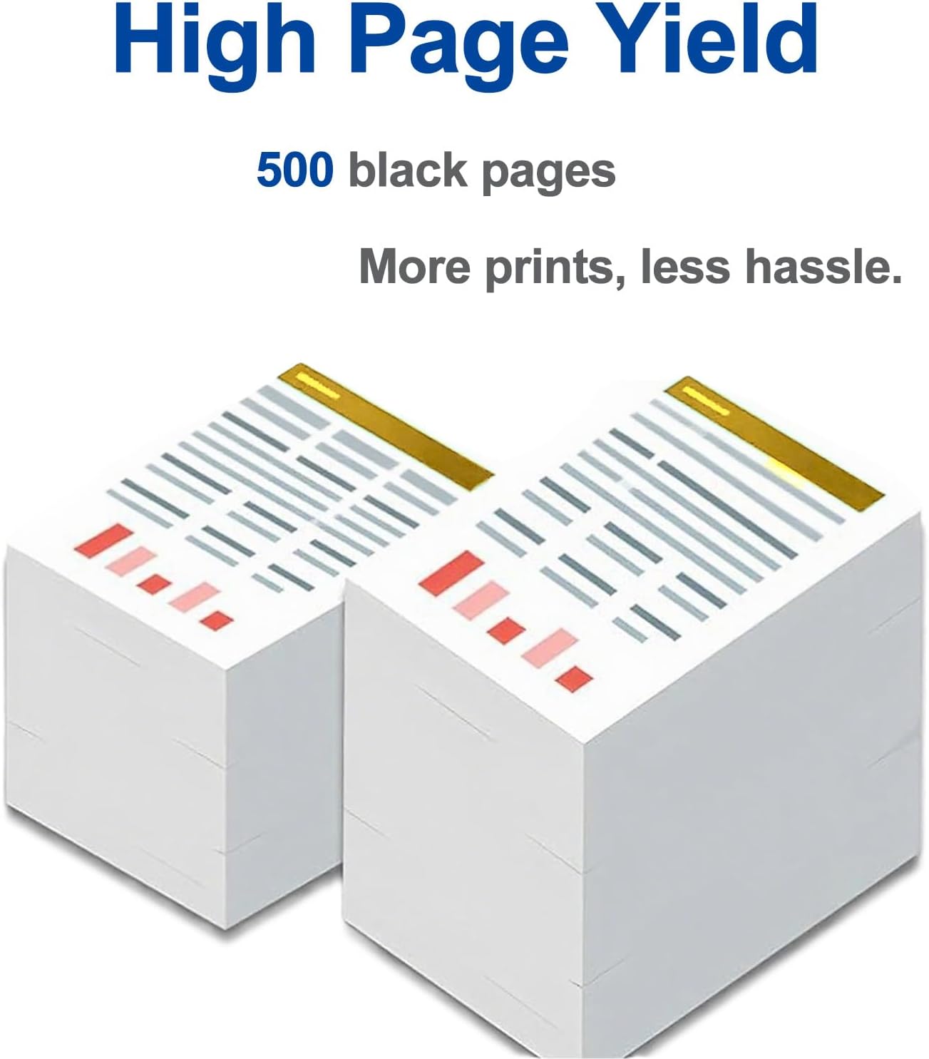 232XL Ink Cartridges Remanufactured Replacement for 232XL Ink Cartridges Combo Pack T232XL 232 XL Work for XP-4200 XP-4205 WF-2930 WF-2950 Printer (2 Black)