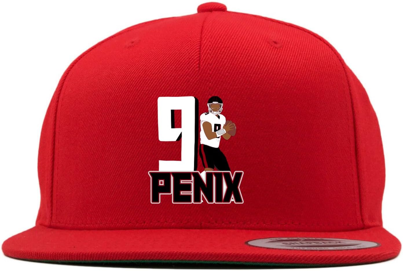 Snapback Michael Penix Jr 9 Atlanta Hat Red