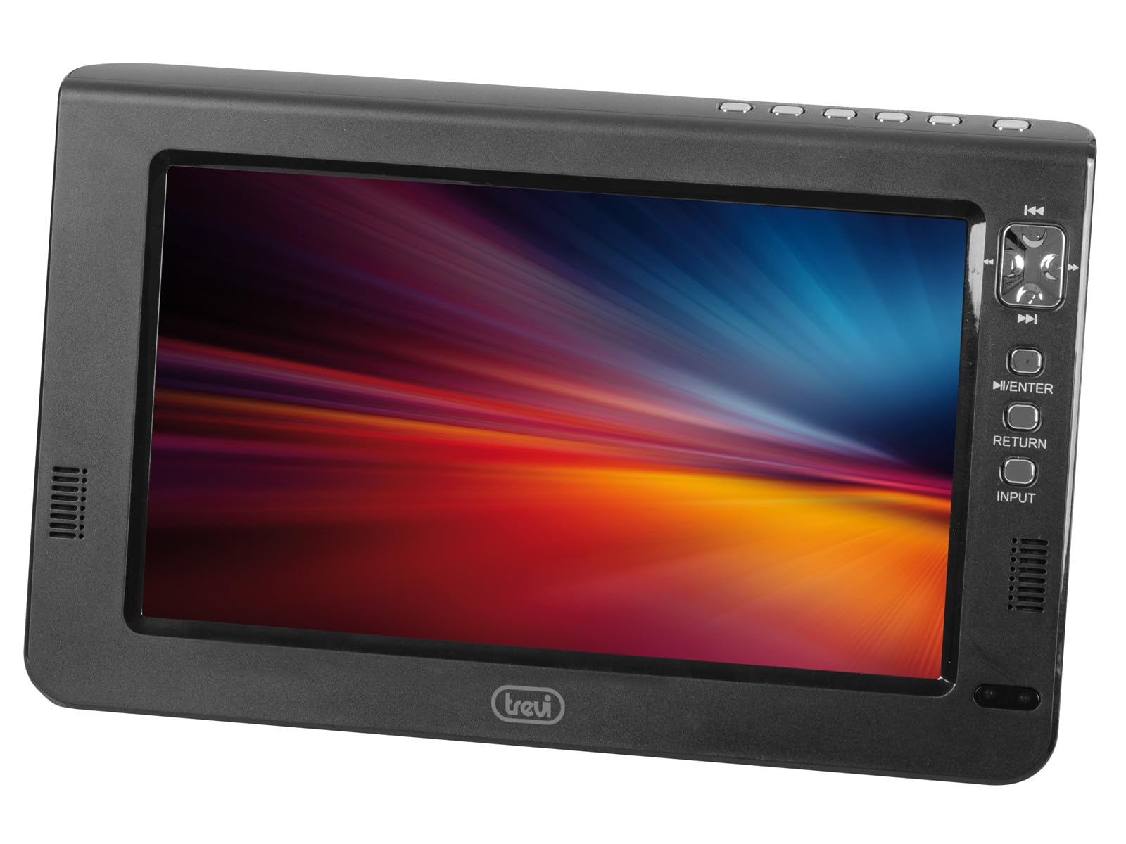 Trevi LTV 2010 S2 Mini TV Portatile 10.​1" con Digitale Terrestre, Antenna e Presa Accendisigari 12V in Dotazione, USB, Micro SD, HDMI, Tripla Alimentazione, Batteria Ricaricabile Inclusa