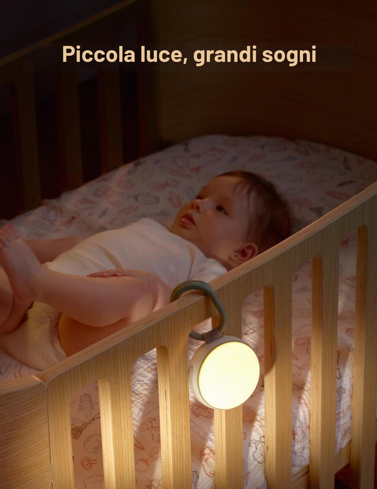 Momcozy Bundle Rumore Bianco Neonati – Portatile & Smart con Luce Notturna