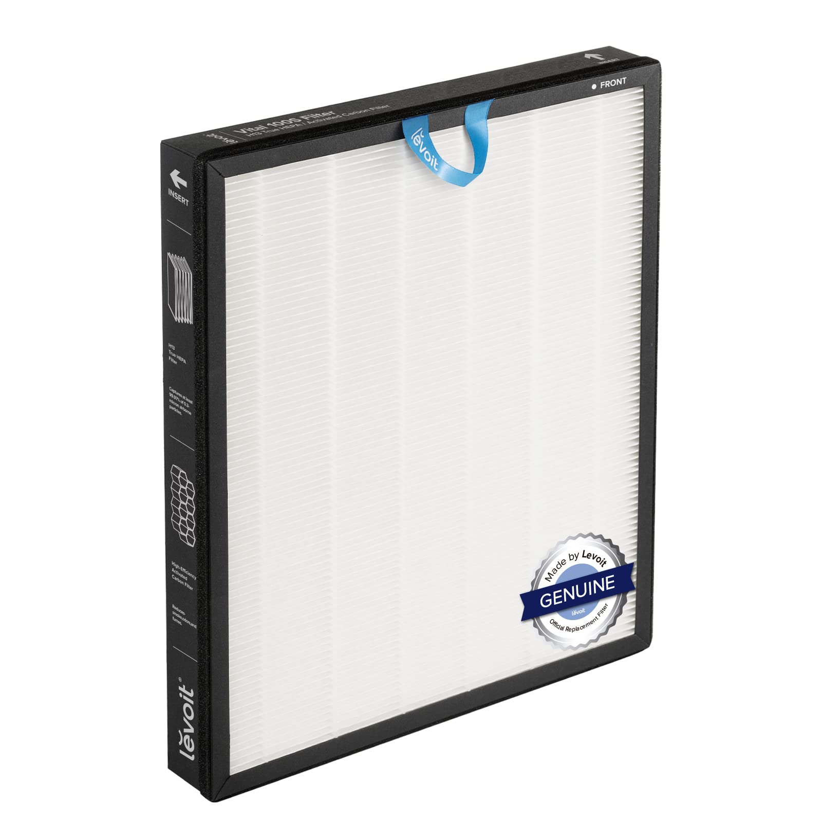 LEVOIT Vital 100S Filtre à Charbon Actif HEPA 3 En 1 Pour Purificateur