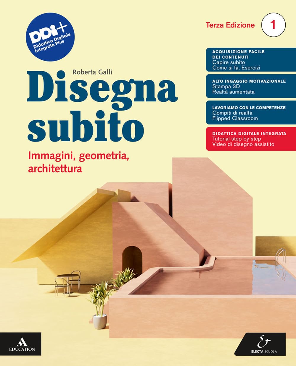 Disegna subito. Immagini, geometria, architettura. Per il 1° biennio delle Scuole superiori. Con e-book. Con espansione online (Vol. 1)
