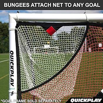 Amazon | QuickPlay プロ サッカーゴールターゲットネット 7つの