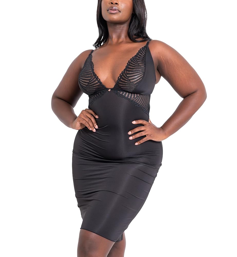 2WAY CURVE VELOURS DRESS ブラック AV6991s.jpg
