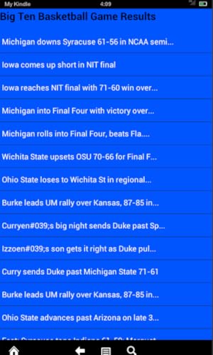 Illinois Basketball News (Kindle Tablet Edition)