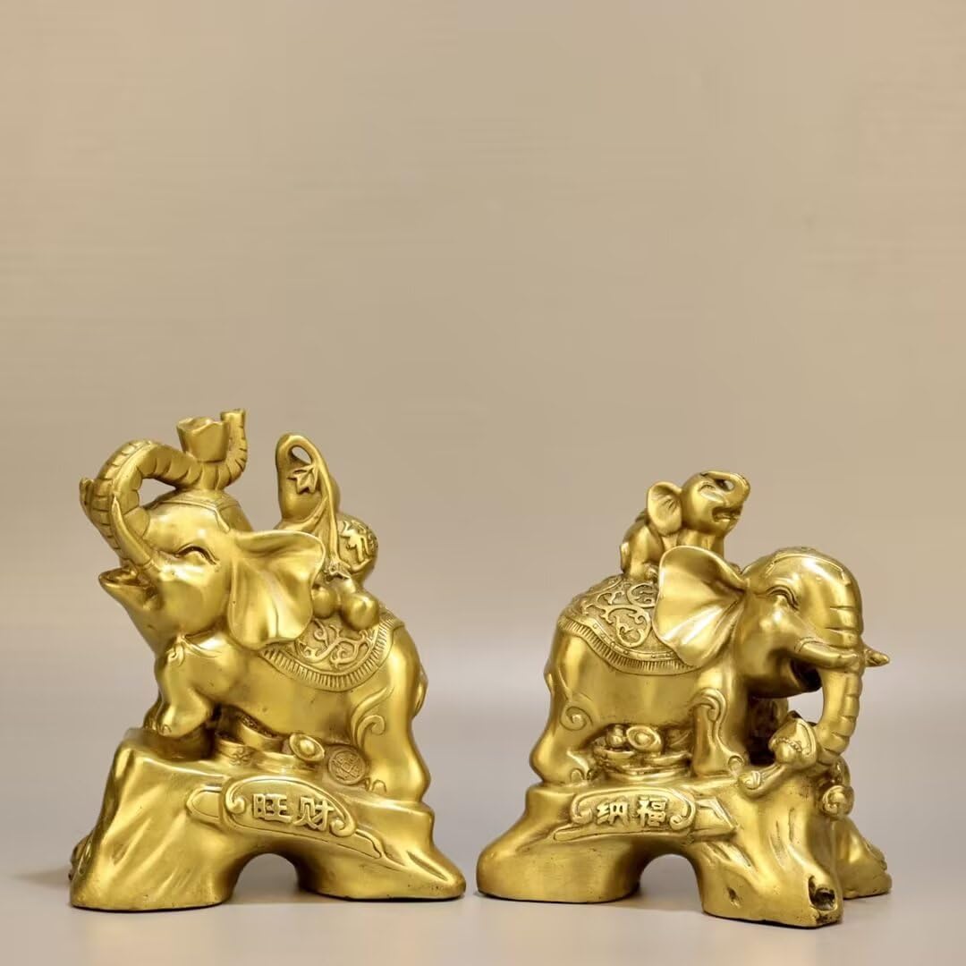 Statue d'araignée en laiton massif faite pour magnifier un bureau chic
