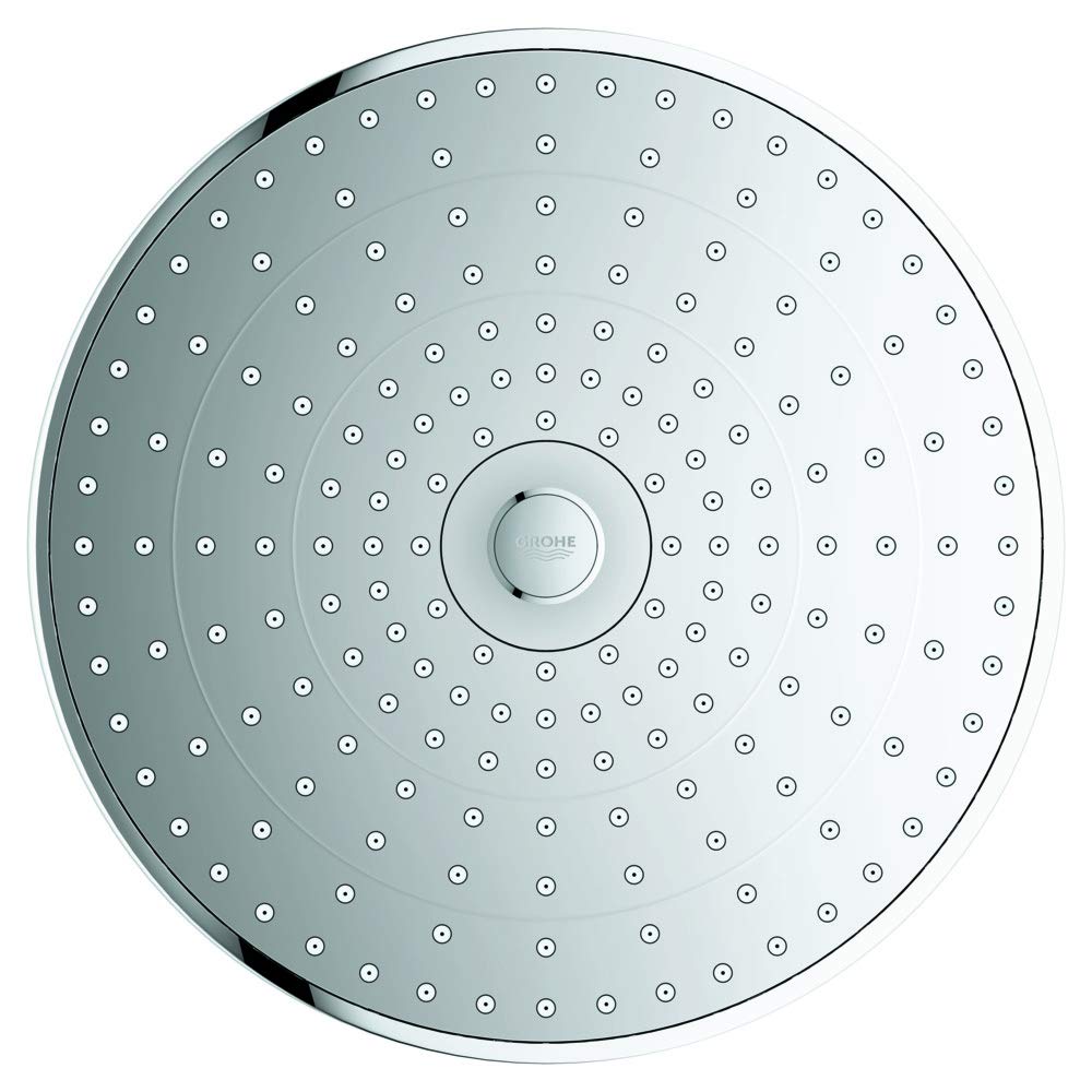 Grohe Soffione con Braccio a Parete, Ecojoy Euphoria, Cromo, 380 mm 26459000