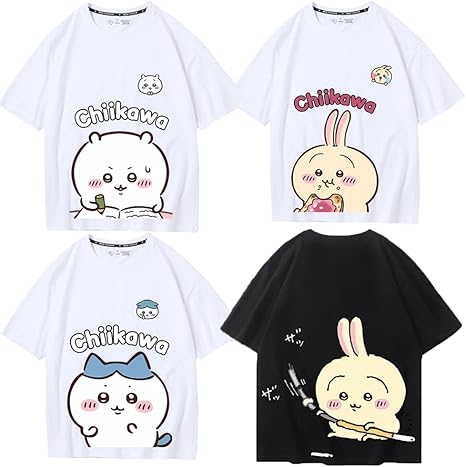 香港限定 飲茶 ちいかわ うさぎ Tシャツ ファイルセット ハチワレ 刺繍 黒 ちいかわ 飲茶マスコット うさぎ ファイル付きセット 焼売 香港