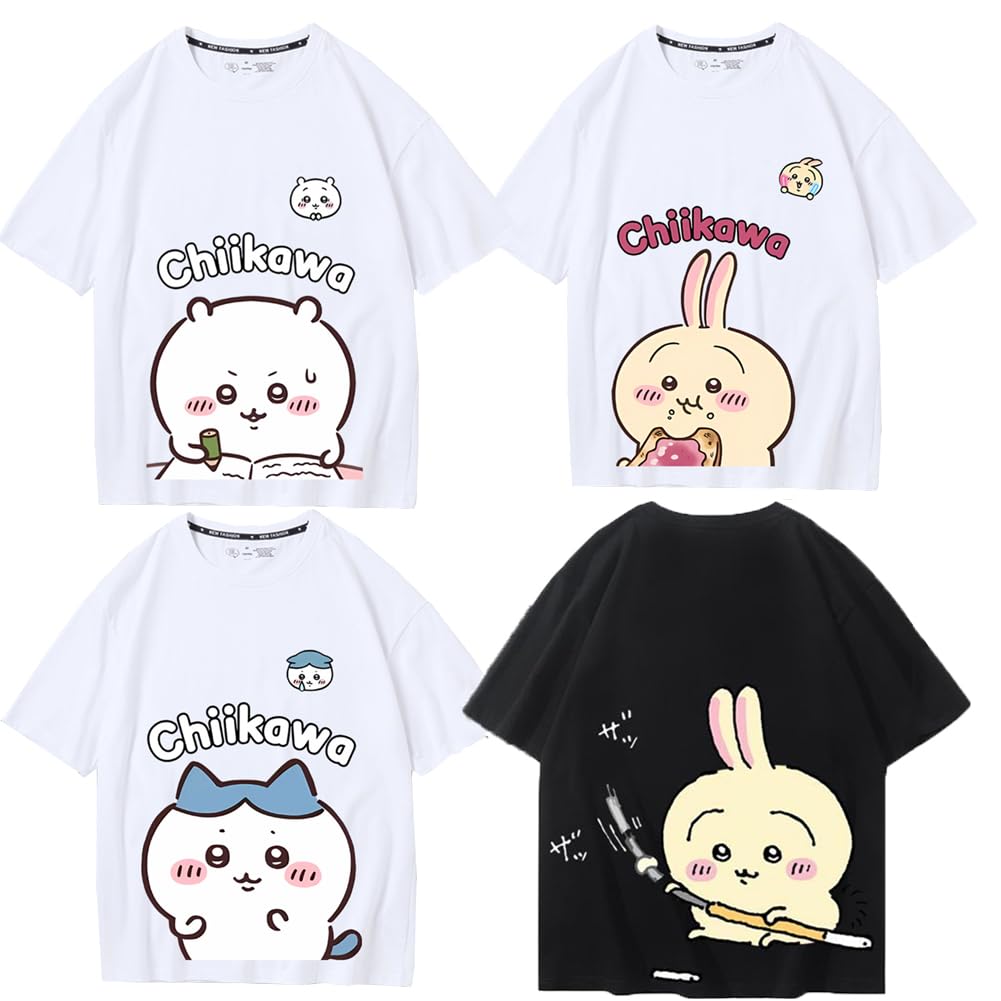ちいかわ＆ハチワレ＆うさぎ(横浜F・マリノス) Tシャツ ホワイト