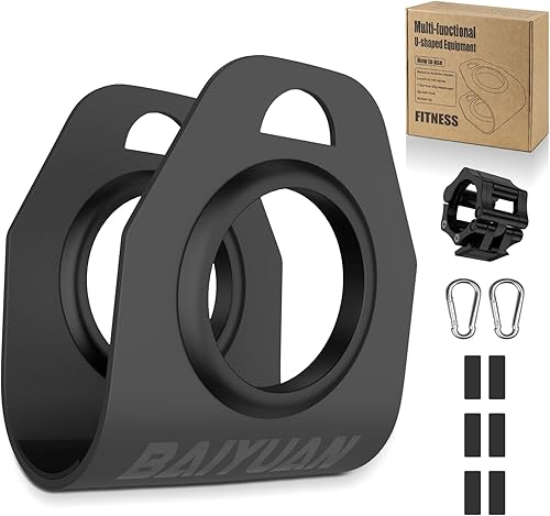 Clips de gimnasio en casa, convierte mancuernas en barra, convierte las barras en minas terrestres, fila de barra en T con cualquier agarre,