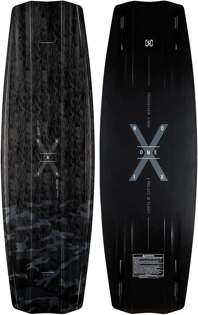 Ronix One Timebomb Fused Core Boat Board - Mineral Black 138 cm