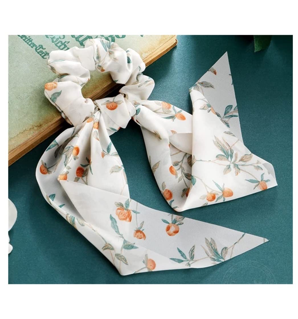 Scrunchies Per Capelli Fasce Per Capelli Bowknot, Elastico Per Corda Per Accessori Per Copricapo A Sfera Elastici Per Coda Di Cavallo(B)