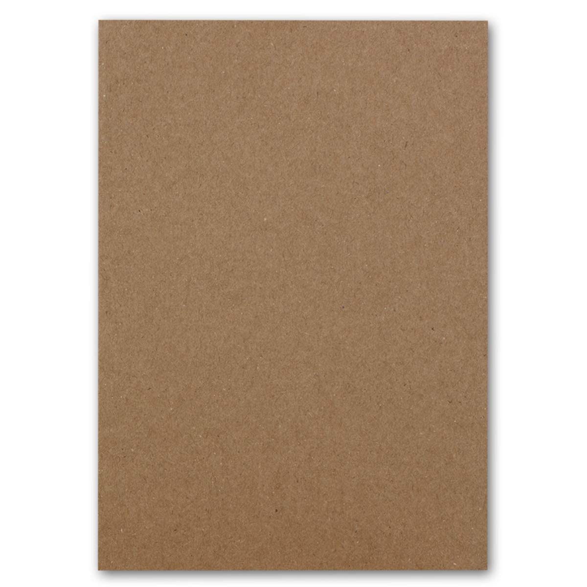 200x Kraftpapier DIN A4 Naturbraun 21 x 29,7cm - 250 gr - Vintage Recycling-Papier ökologisch - Tonkarton Bastelbogen Umweltkarten - Glüxx-Agent