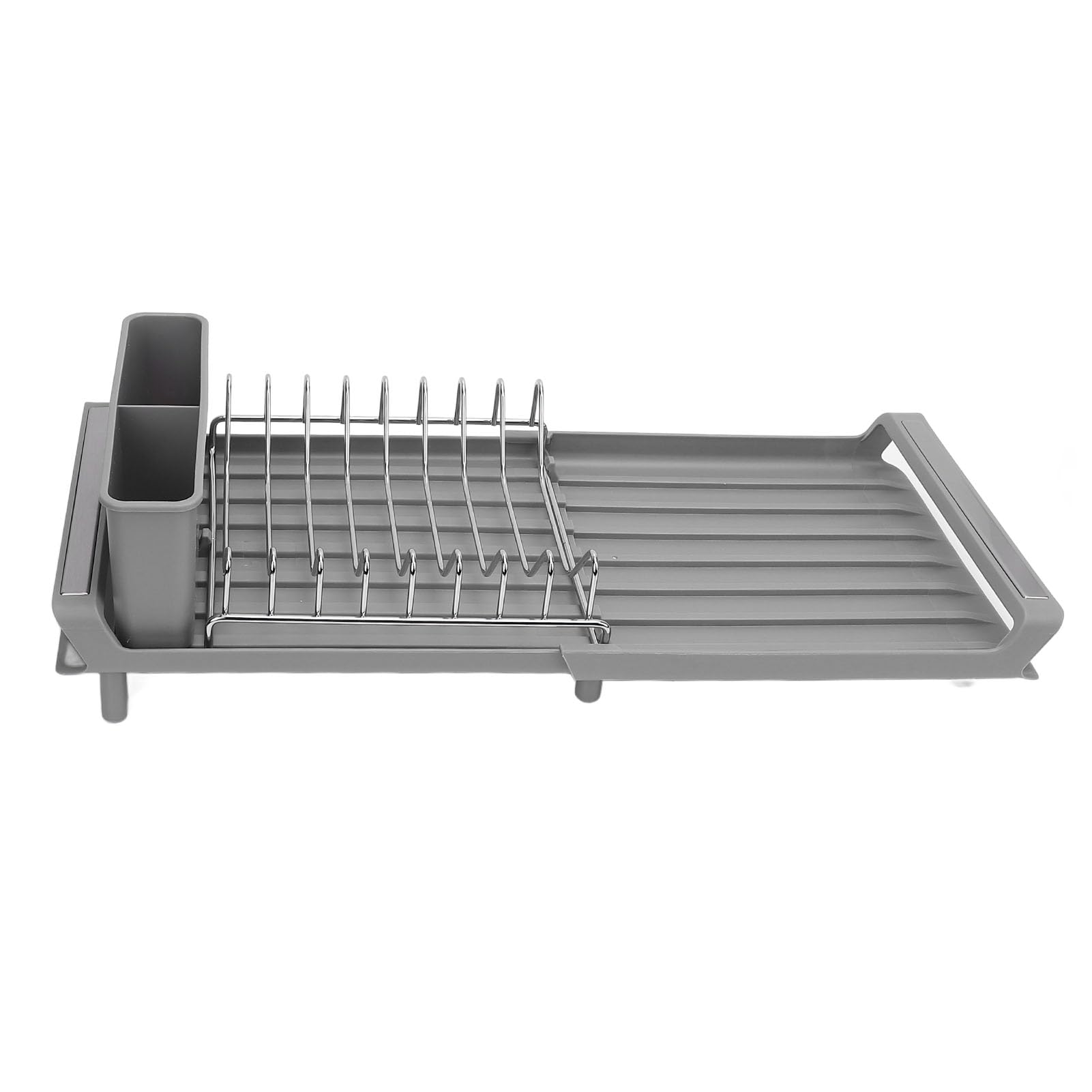 Estante para platos ajustable con diseño moderno y extensible para organizar tu cocina