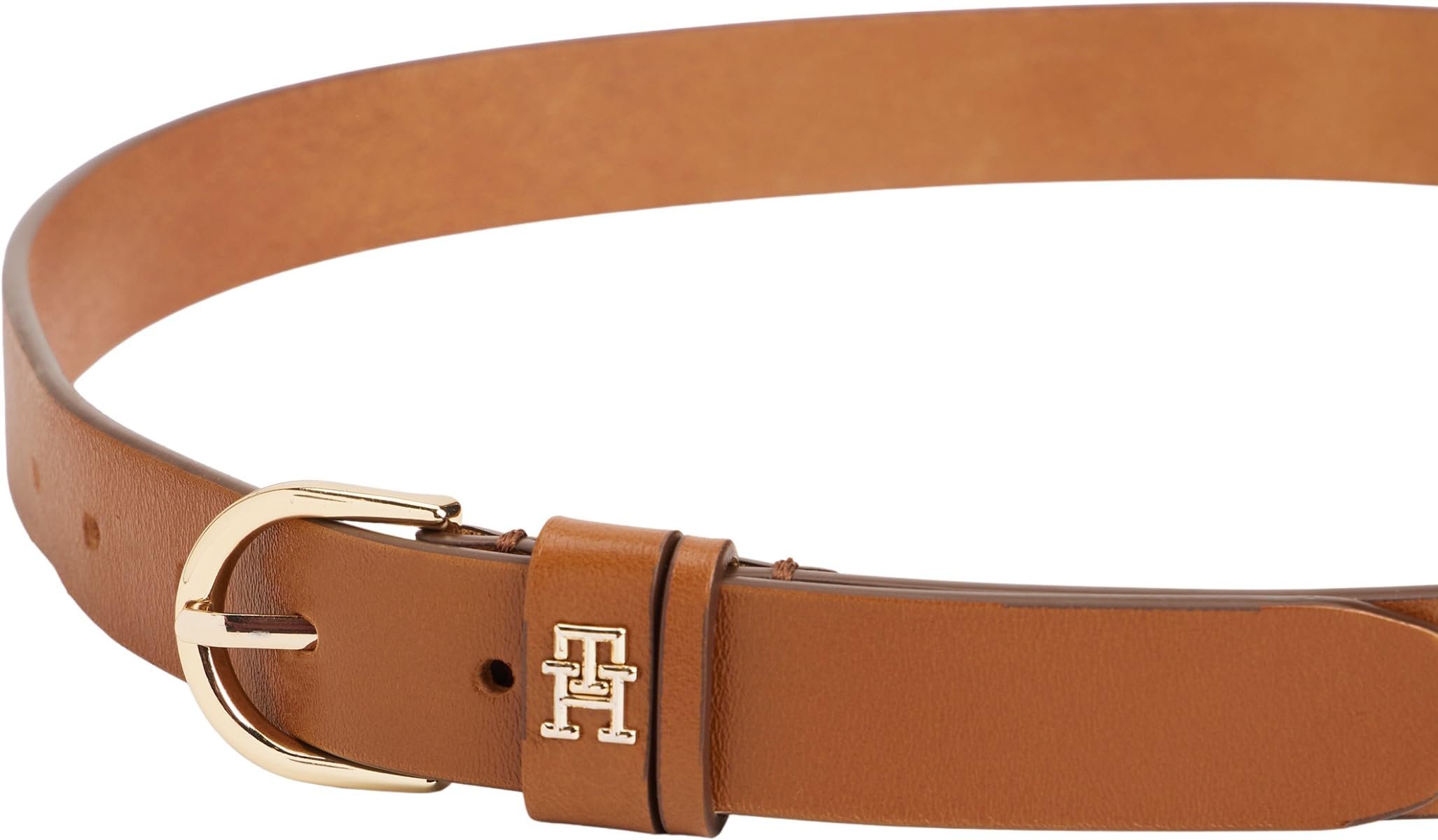 Tommy Hilfiger Donna Cintura Essential Effortless 2,5 cm Cintura in Pelle