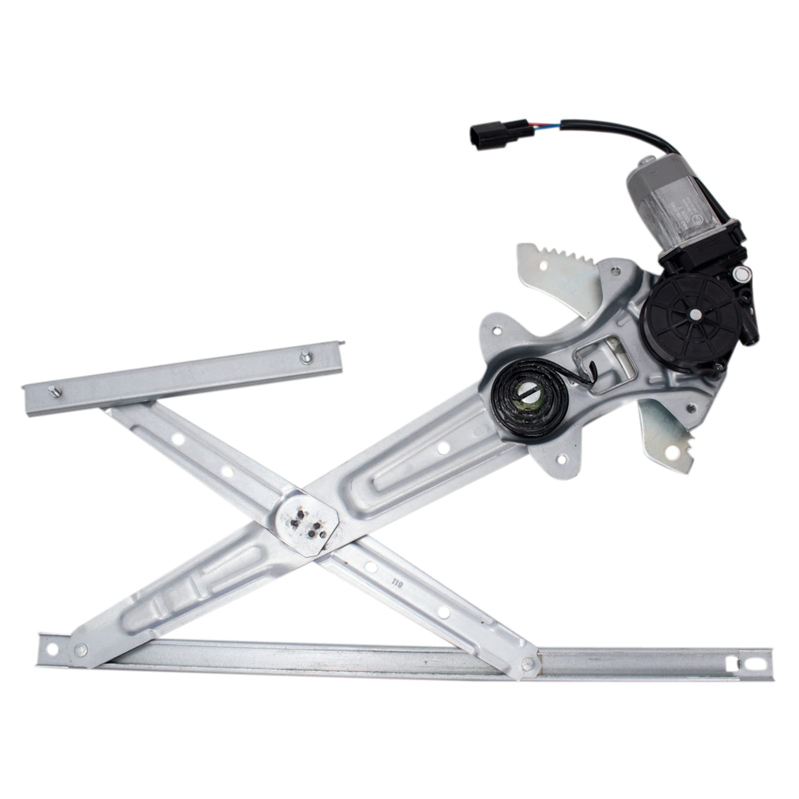TRQ Front Driver Side Power Window Motor and Regulator Assembly Anti Pinch