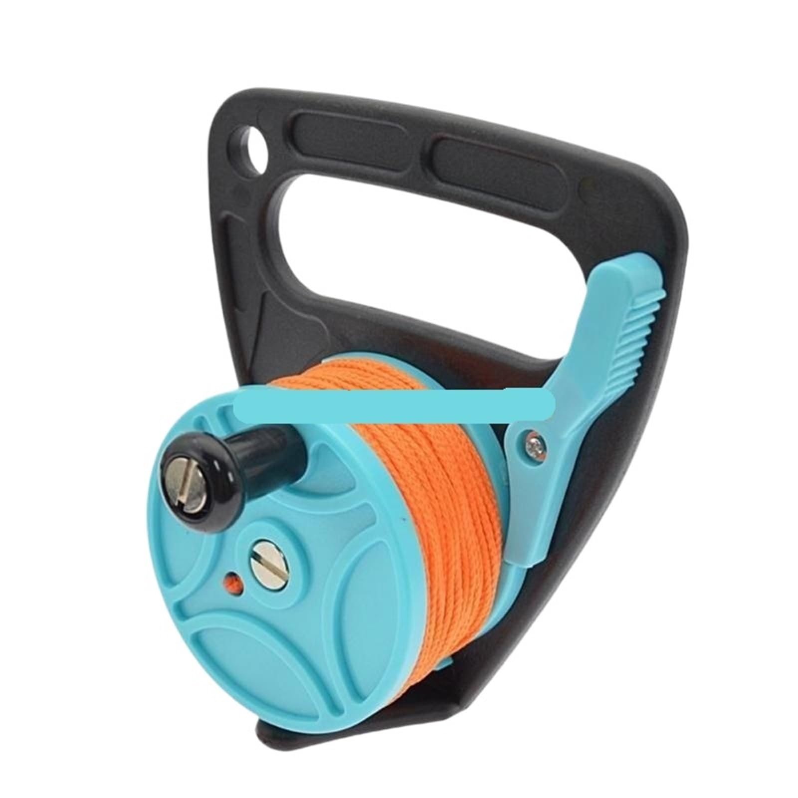 Dive Finger Reel, 92m Multicolor Scuba Diving Finger Spool Reel for Cave, Wreck, Drift(Blue)