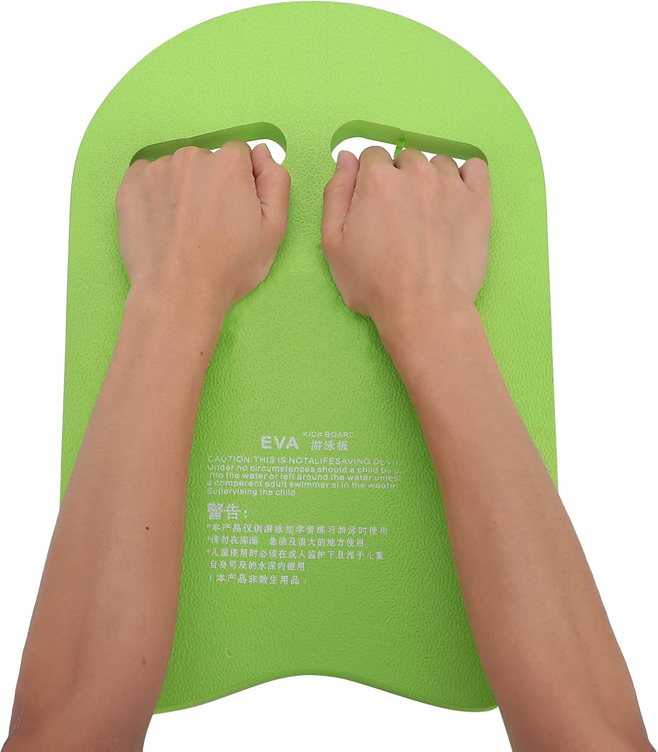 Ushape Tabla de flotación espuma EVA para natación principiantes con asas dobles