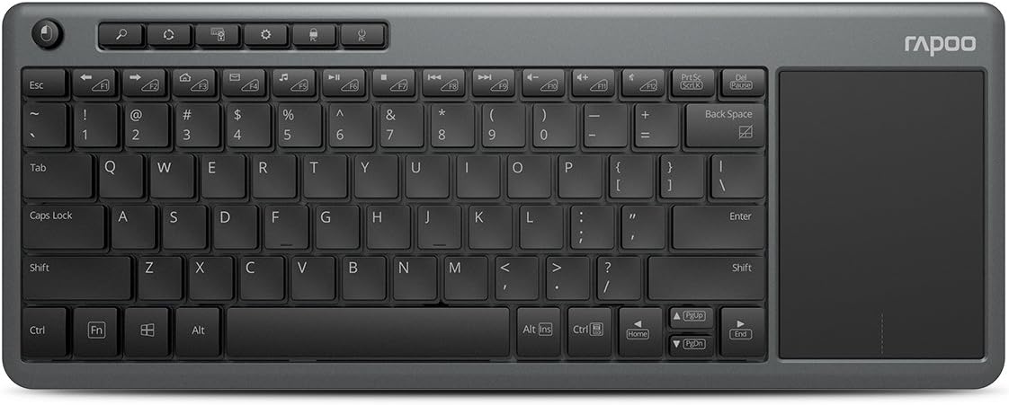Rapoo K2600 Wireless Touch Keyboard (Grey)