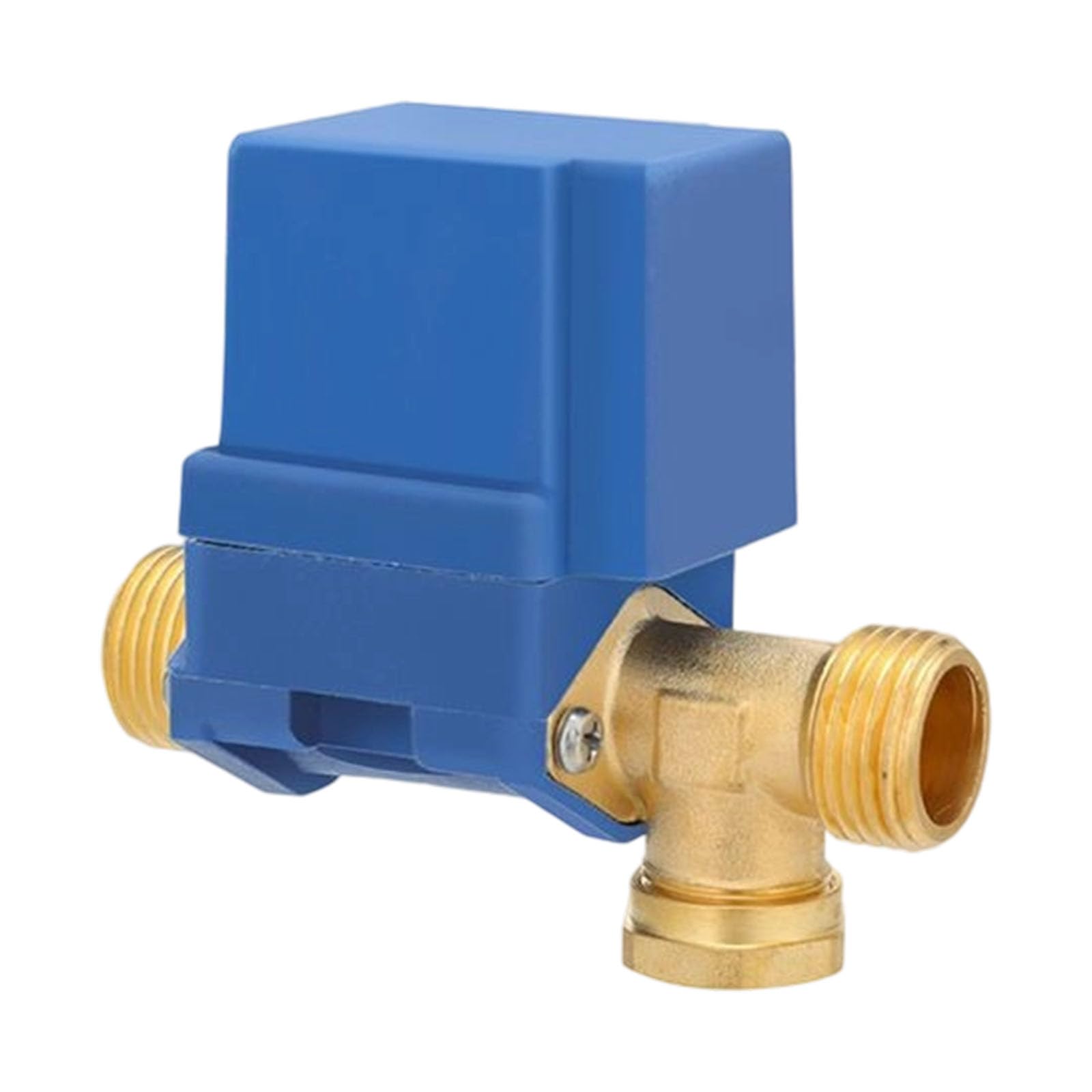Msioytog Copper Head Blue Dc1 Quick Install Dc12v Electromagnetic Valves For Solar Heaters, Erosion-Resistant Housing, Lightweight Build General Solar Valves For Heaters