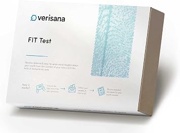 FIT Test Determine Your Risk for Colorectal Problems Easily & Conveniently from Home Fecal Immunochemical Test Analysis by CLIA-Certified Lab Verisana