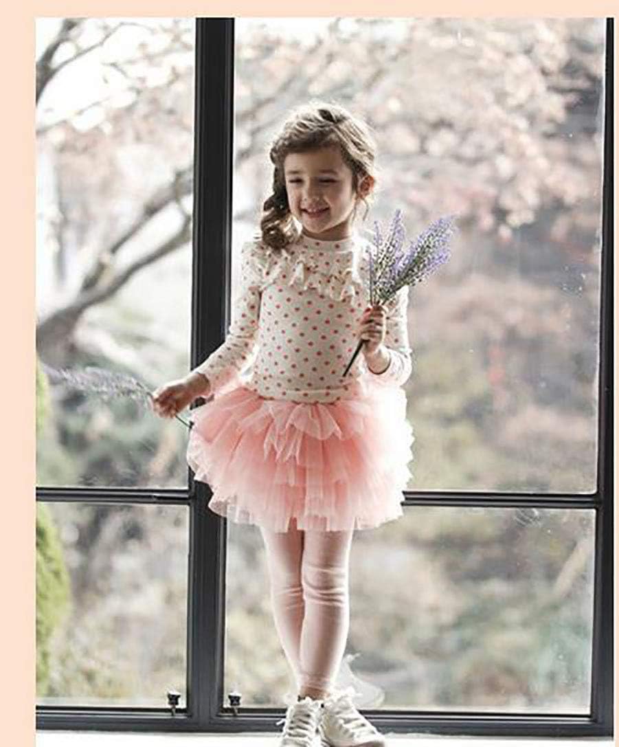 Baby Toddler Girls' Tutu Leggings Tulle Ruffle Skirted Pants 2-6T - Image 4