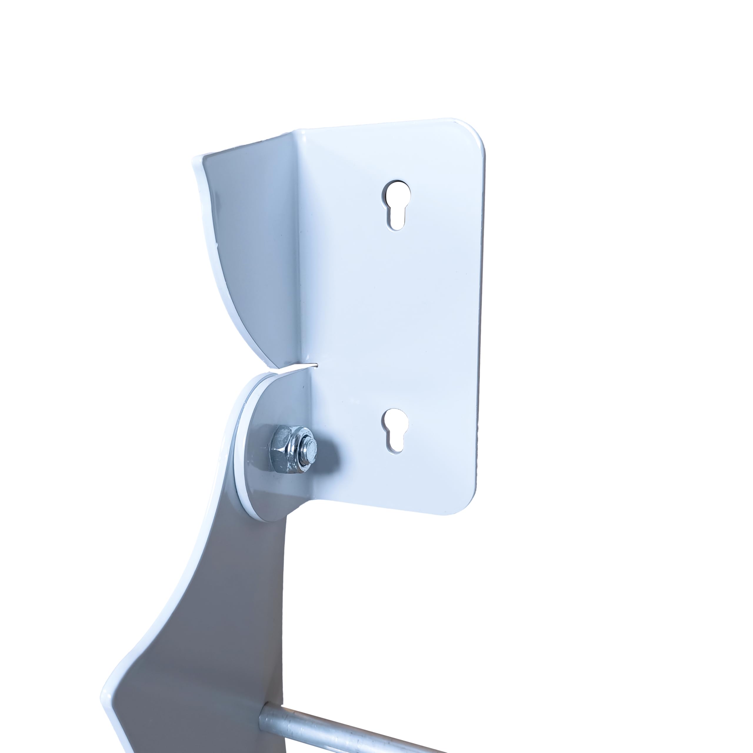 Tendedero de Pared Plegable | Aluminio | 75 cm, Blanco | Interior y Exterior