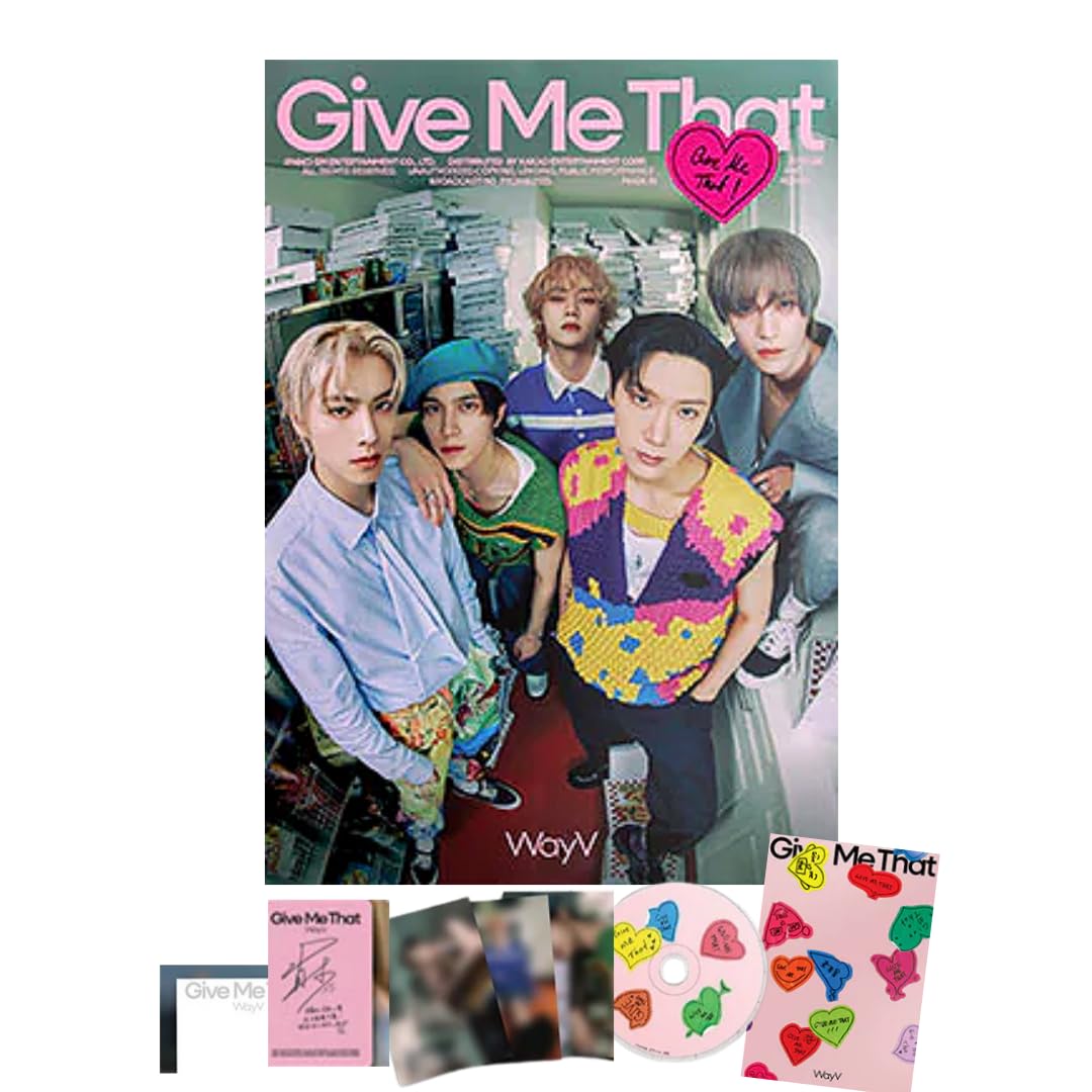 WayV Give Me That Cadeau Idéal Album Photo CD Poster B Ver