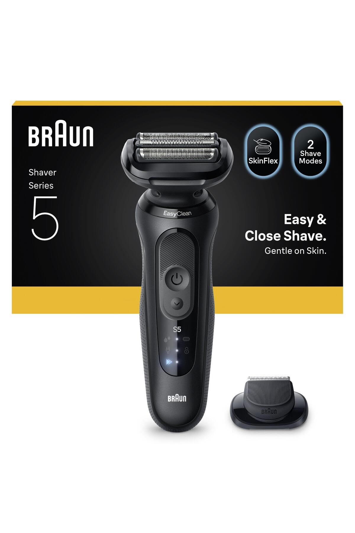 Braun Elektrorasierer Series 5 mit Präzisionstrimmerkappe