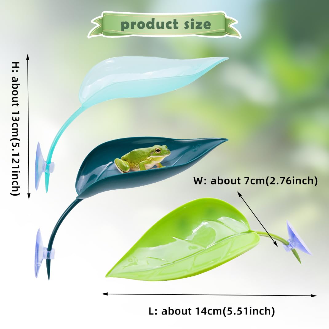 DIYBravo Betta Leaf Hammock, Betta Leaves Spawning Grounds, Turtle Basking Platform - Image 2