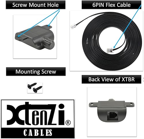Miniatura 3 de Xtenzi Amplificador de repuesto para mando a distancia XTBR4 compatible con amplificador Select Kicker IX, ZX, DX, ZXM