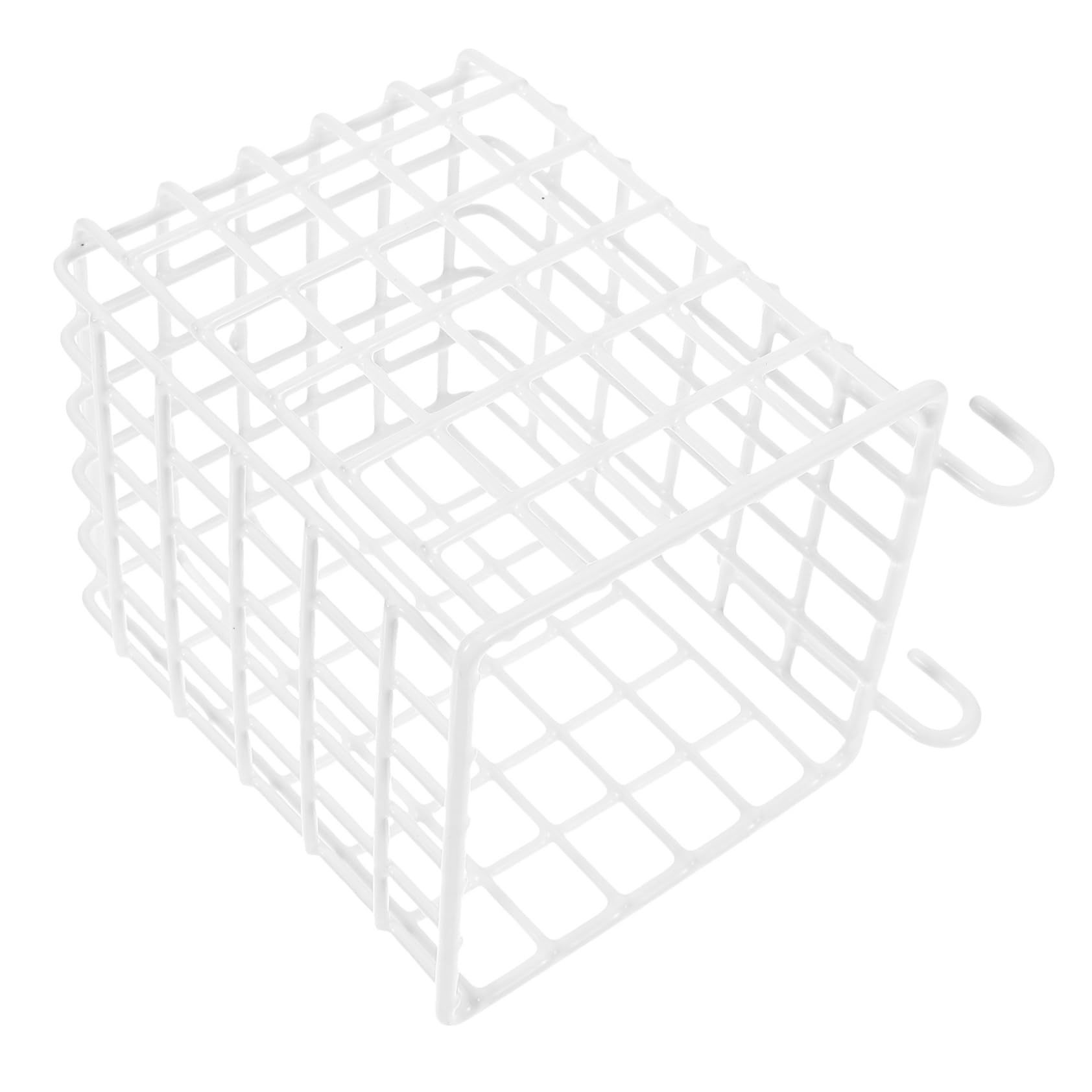 Cabilock Over the Cabinet Door Organizer Iron Hanging Basket Storage Rack for Kitchen Bathroom Multi Functional Resistant Wire Basket for Utensils Toiletries Storage