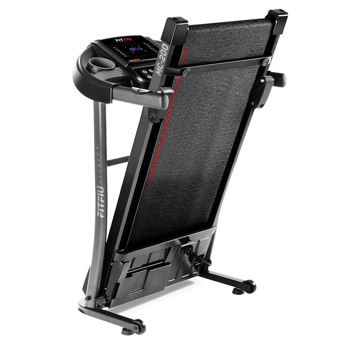 FITFIU Fitness MC-200 - Cinta de correr Plegable, 14 km/h, 1500 W, superficie de carrera 40x110cm, pulsómetro, 12 programas (Reacondicionado)