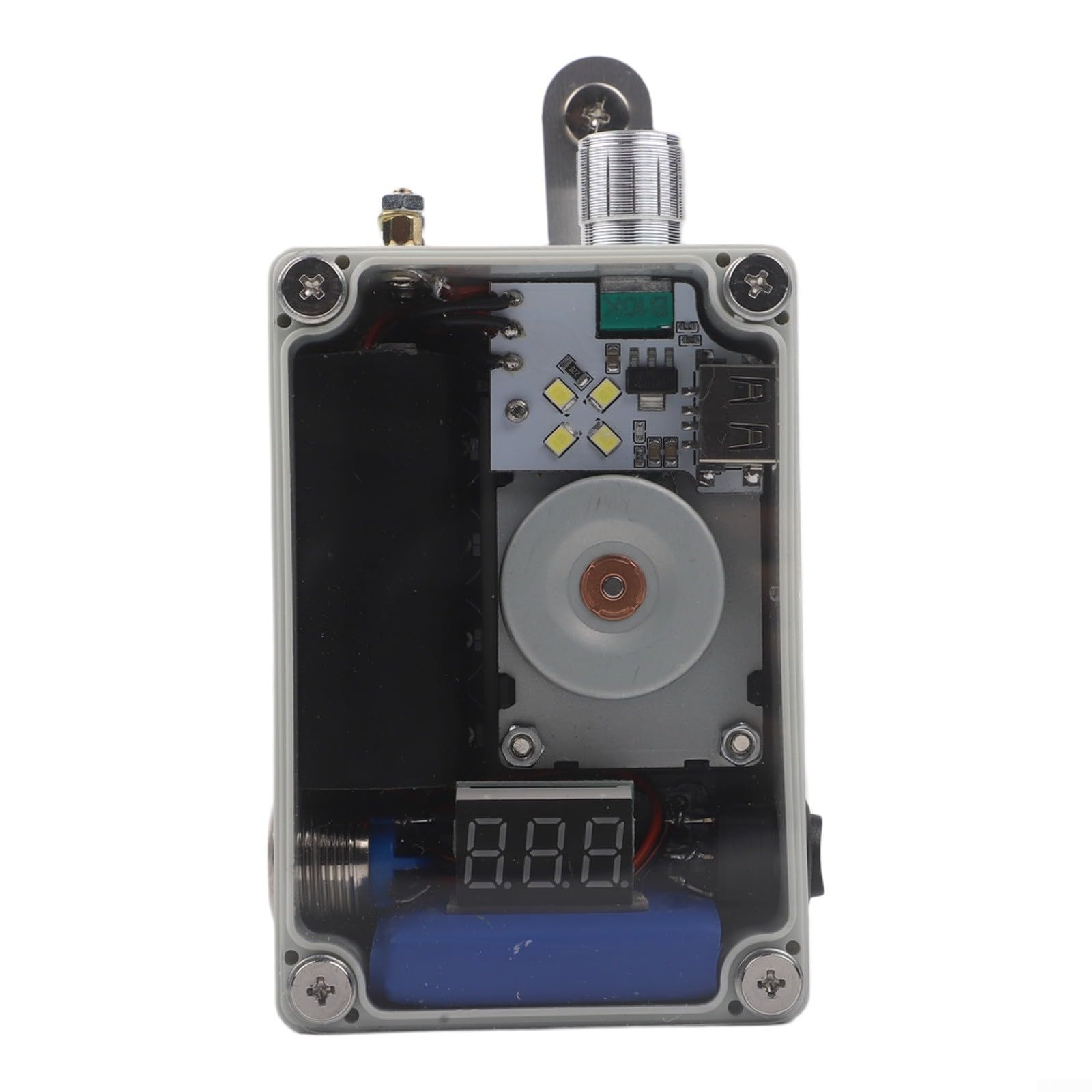 Générateur à manivelle avec allumage plasma et lumière COB pour éclairage de camping en plein air chargeur USB (version 1,2 V)