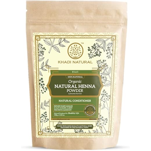 Khadi Natural Herbal Henna Powder 100g