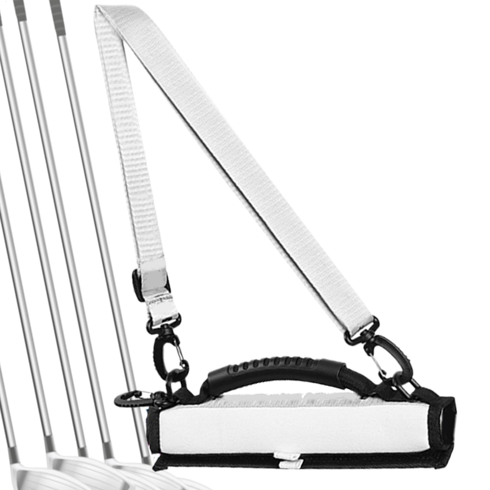 Borse da golf da uomo, sacche da golf leggere,Pratica borsa da golf - Borsa da golf in pelle leggera, borsa da viaggio portatile per mazze da golf per trasportare 3-6 mazze