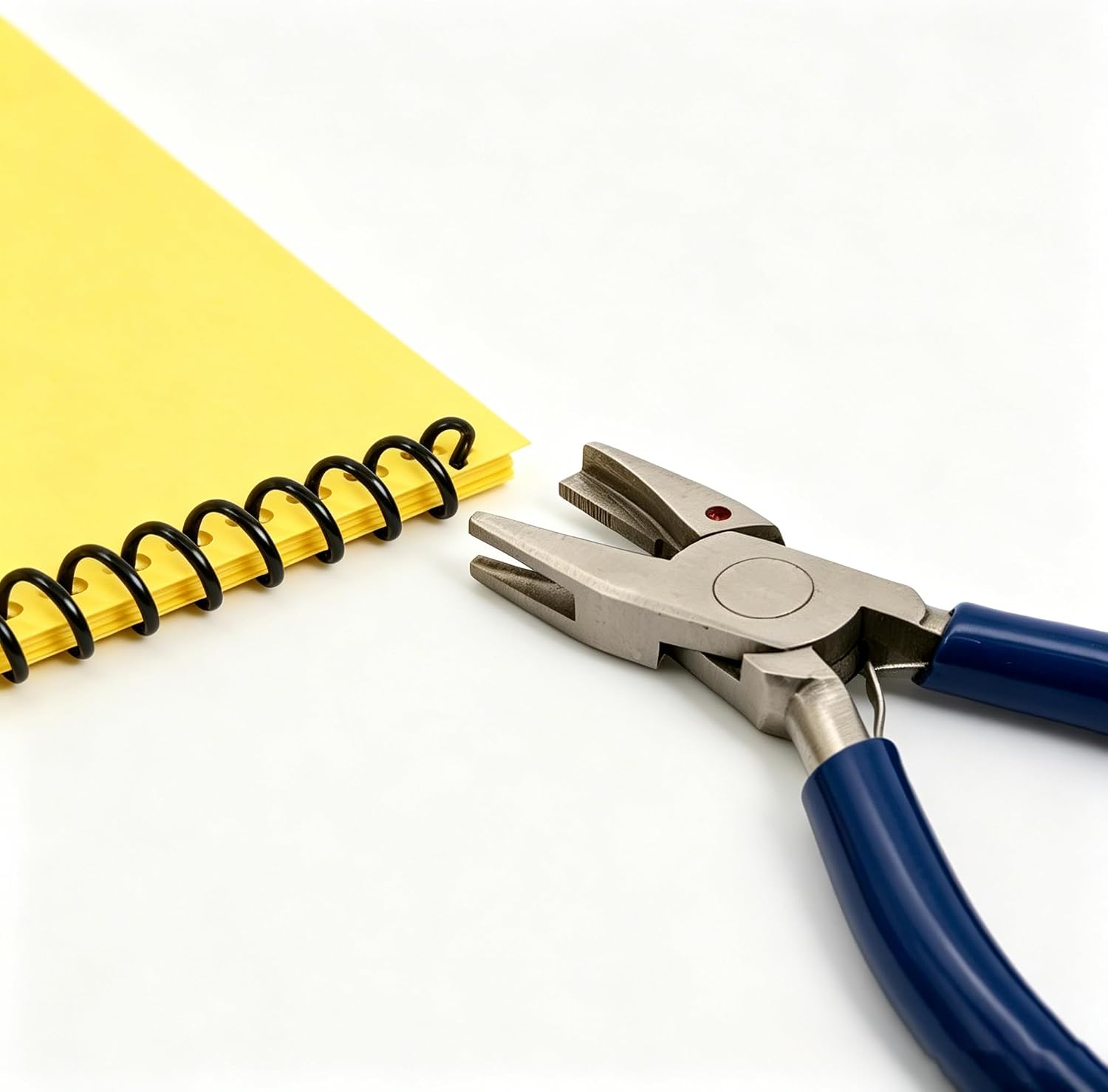 Coil Cutting and Crimping Pliers | Professional Handheld Tool for Spiral Coil Cutting | Precision Snipper & Bender for Custom Books, Reports, Planners & DIY Projects | Ergonomic Grip - 1 Pack