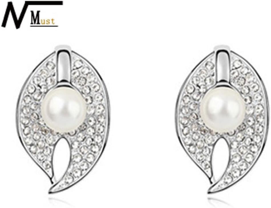 Viennois Leaf Shape Earrings