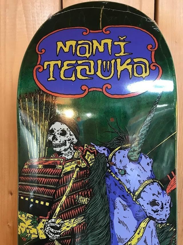 BLOOD WIZARD マミテズカ スケートボードデッキサイズ8新品 OUTER REALMS - TEZUKA 8.25 – BLOOD WIZARD