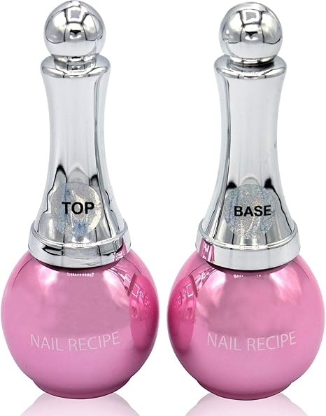 Amazon Nailrecipe ネイルレシピ 剥がせる ベースジェル ノンワイプトップ 各15g 2本組 ジェル ジェルネイル オフは剥がすだけ ふき取り無しでツヤツヤ ネイル 15ｇ大容量 剥がせるベース トップ ネイル レシピ 硬化用uvライト 通販