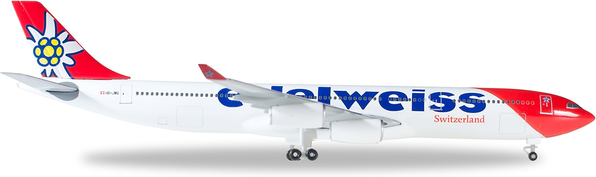 Herpa 529495 – Edelweiss Airbus A340 -300